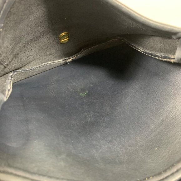 Authentic VTG Coach Station Bag + Tag 5130 RARE Navy Blue - 1997 USA *NO STRAP - Picture 11 of 12